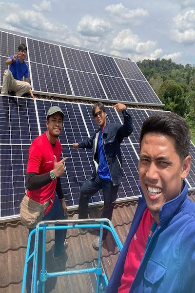 Pemasangan Solar